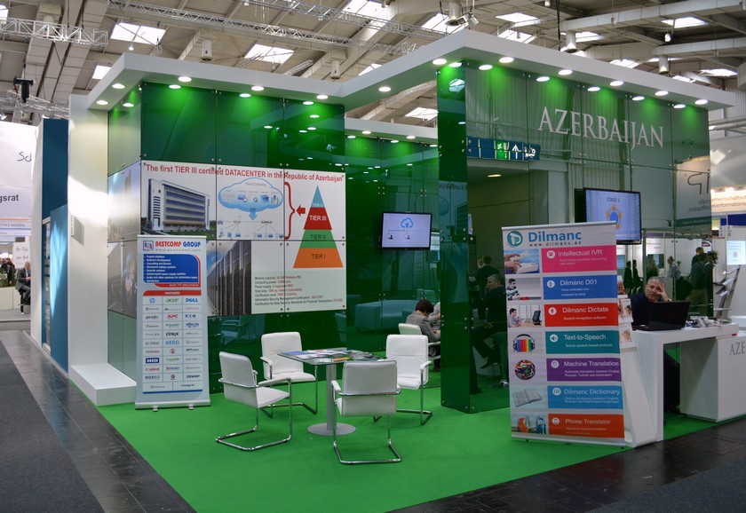 Azerbaijan's pavilion - CeBIT