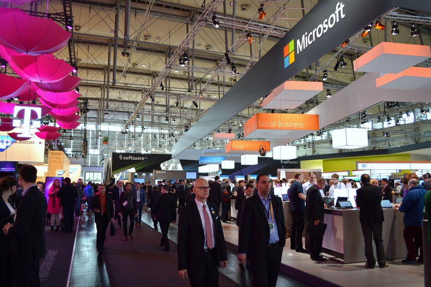 Microsoft exposition - CeBIT