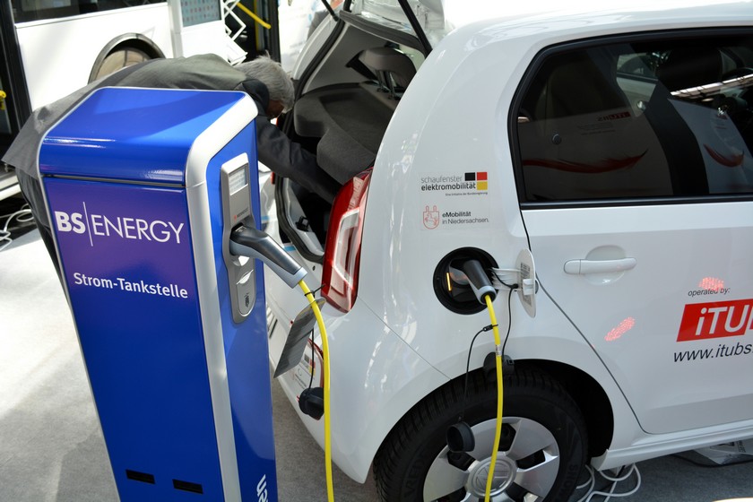 Electric Vehicle Charging Station - CeBIT